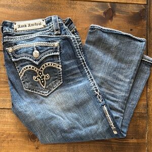 Rock Revival Womens Sasha Capri